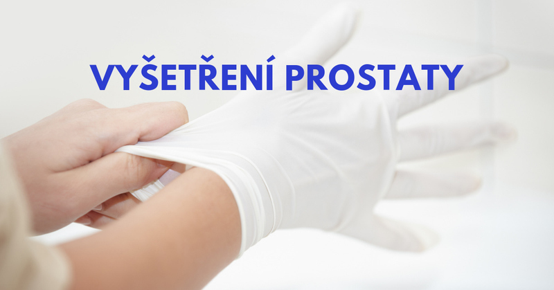 vyšetření prostaty